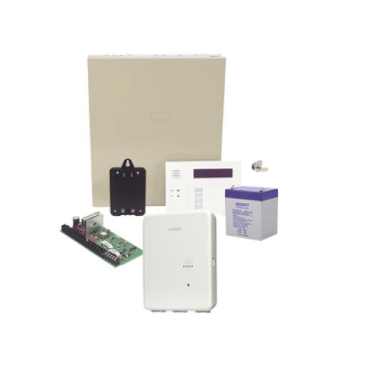 [HONEYWELLHOMERESIDEO_VISTA48/IPCOM] HONEYWELL HOME RESIDEO Panel de Alarma VISTA48 con Comunicador IPCOM, Batería y Transformador