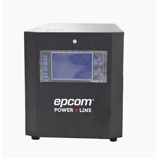 [EPCOM_EPL2K2FVR] Epcom Regulador de Voltaje Industrial Bifásico 2 kVA/2 kW 220 V / Entrada 176-264 V Vca / Salida 215.6-224.4 Vca