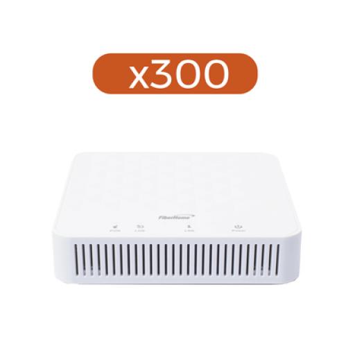 [FIBERHOME_AN5506-01AG-KIT] FiberHome KIT 300 Piezas Mini ONU GPON con 1 Puerto Gigabit Ethernet, conector SC/UPC