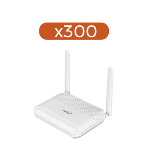 [FIBERHOME_HG6145F-KIT] FiberHome KIT 300 Piezas ONU GPON WiFi 6, 2.4/5 GHz, 4 puertos Gigabit + 1 POTS + 2 USB, Conector SC/UPC