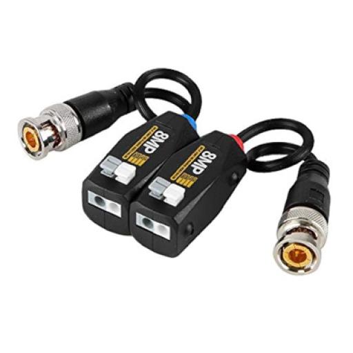 [DATACOMPONENTS_6007471] Data Components TRANSCEPTOR BALUN DE VIDEO PASIVO 8MP HDCVI/TVI/AHD
