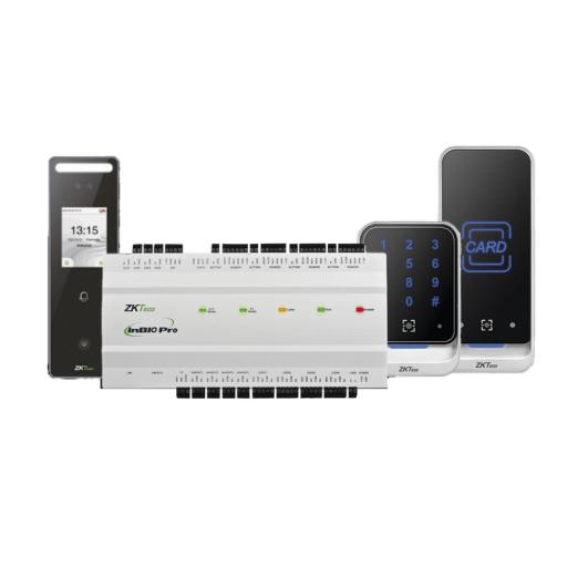 [ZKTECO_ZKITPUSH2] ZKTeco PANEL DE CONTROL DE ACCESO/ LECTOR QR/ BIOMETRICO / LICENCIA GRATUITA DE 5 PUERTAS 
