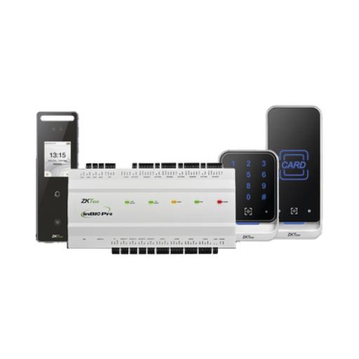 [ZKTECO_ZKITPUSH2] ZKTeco PANEL DE CONTROL DE ACCESO/ LECTOR QR/ BIOMETRICO / LICENCIA GRATUITA DE 5 PUERTAS 