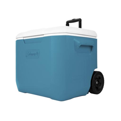 [COLEMAN_2160832] COLEMAN HIELERA COLEMAN 60 QT. CON RUEDAS COLOR OCEAN