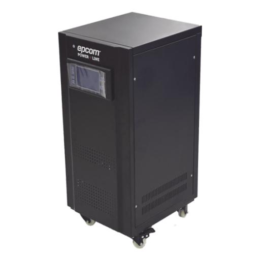 [EPCOM_EPL10K3FVR] Epcom Regulador de Voltaje Industrial Trifásico 10 kVA/8 kW 220 V / Entrada 176-264 V Vca / Salida 215.6-224.4 Vca