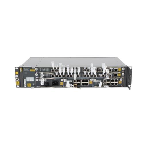 [FIBERHOME_AN5516-04-AC] FiberHome OLT Carrier Class Modular GPON, 2 Ranuras, Incluye 2 Tarjetas de Servicio de 16 puertos GPON, (32 Modulos GPON C+ Incluidos) 1 Fuente de CA, 2 UR