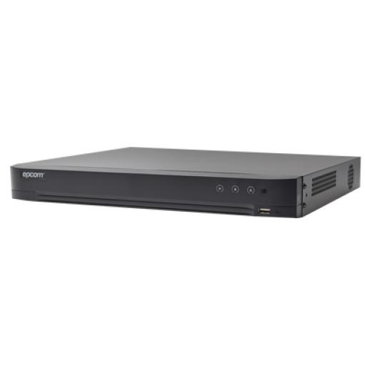 [EPCOM_EV4004TURBO] Epcom DVR 4 Megapixel / 4 Canales TURBOHD + 2 Canales IP / 1 Bahía de Disco Duro / 1 Canal de Audio / Vídeoanálisis