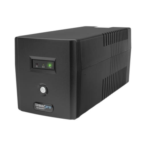 [LINKEDPROBYEPCOM_LP1000L] LINKEDPRO BY EPCOM UPS L/INTERACTIVA  1000VA/720W, 8 TOMAS 5-15R, REGULADOR D/VOLT., PROT. RJ45 + USB
