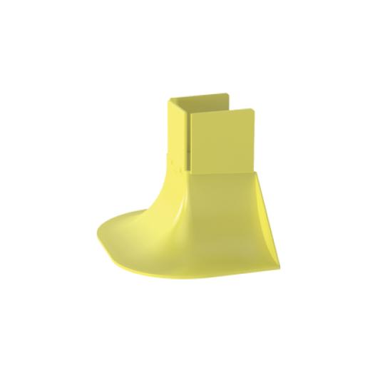 [PANDUIT_FTR2X2LYL] Panduit Accesorio Para Control de Radio de Curvatura, Para Bajadas de Cable con Canaletas FiberRunner 2x2, Color Amarillo