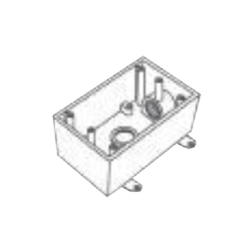 [RAWELT_RR-0508] RAWELT Caja Condulet FS de 3/4" (19.05 mm) con dos bocas a prueba de intemperie.