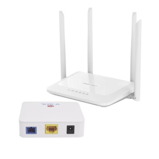 [RUIJIE_KIT1-VPON-MESH] RUIJIE Kit 1 ONU Bridge Dual GPON/EPON con Router Home Mesh Ideal para distribuciones WISP de mayor cobertura Wi-Fi en Hogares y Oficinas