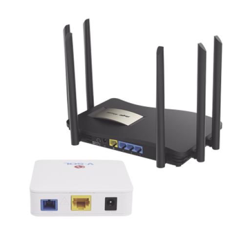 [RUIJIE_KIT2-VPON-MESH] RUIJIE Kit 2 ONU Bridge Dual GPON/EPON con Router Home Mesh Ideal para distribuciones WISP de mayor cobertura Wi-Fi en Hogares y Oficinas