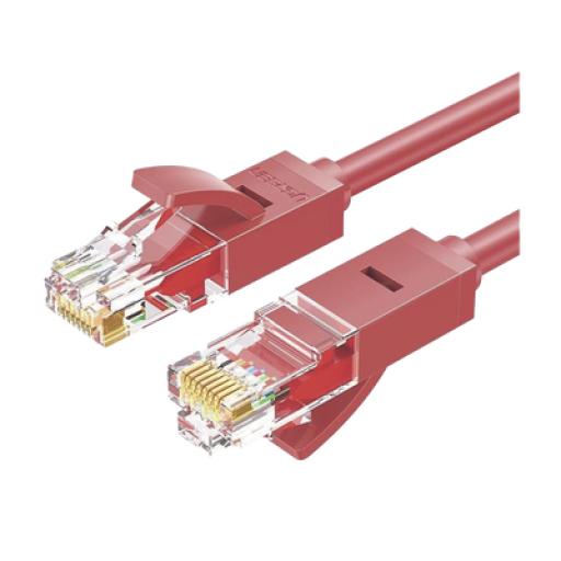 [UGREEN_80830] Ugreen Cable de Parcheo UTP Cat6 / 2m / Rojo