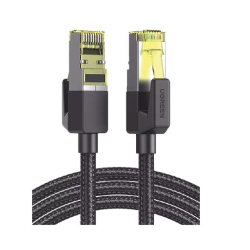 [UGREEN_80421] Ugreen Cable Ethernet Cat7 CLASSⅠF/FTP Redondo con Malla de Nylon 1 Metro