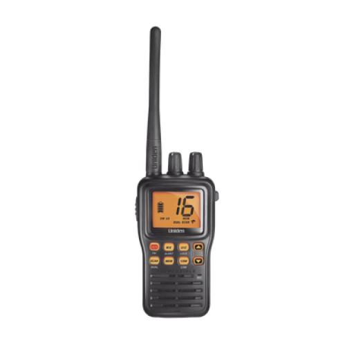 [UNIDEN_MHS75] Uniden Radio Marino Portátil VHF, flotante y sumergible, Rx: 156.050-163.275MHz Tx: 156.025-157.425MHz, cumple con los canales marinos Internacionales, de EUA y Canadá