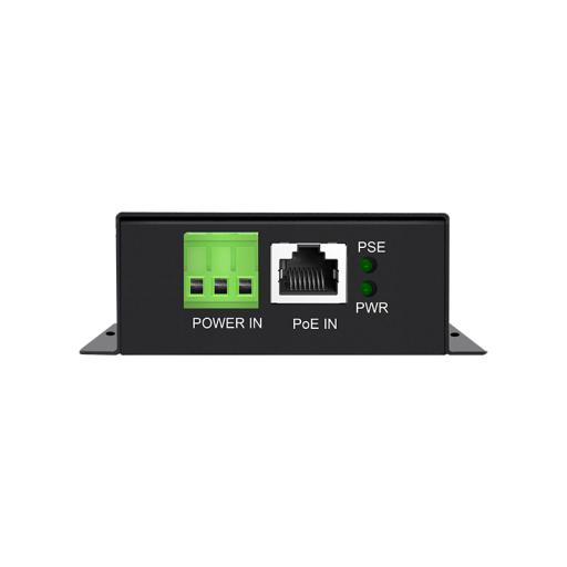 [WI-TEK_WI-POE61-24V] WI-TEK Convertidor PoE Industrial / Entrada PoE 802.3 af/at / Salida PoE pasivo 24V / Conexión plug and play / Alcance de hasta 100 metros / Ideales para Enlaces Inalámbricos
