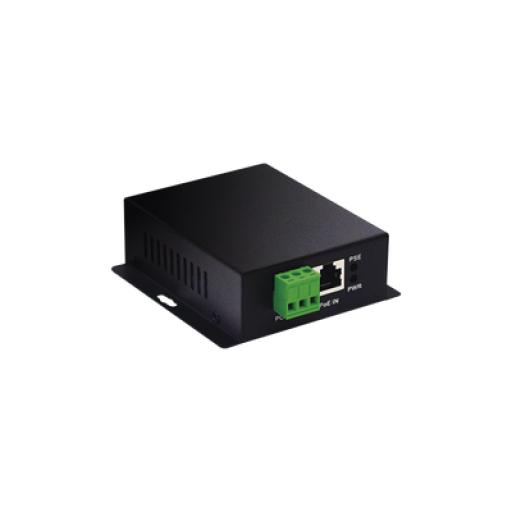 [WI-TEK_WI-POE61-24V] WI-TEK Convertidor PoE Industrial / Entrada PoE 802.3 af/at / Salida PoE pasivo 24V / Conexión plug and play / Alcance de hasta 100 metros / Ideales para Enlaces Inalámbricos