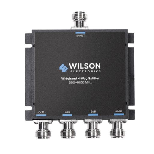[WEBOOST_859-117] WeBoost Divisor de potencia de 4 salidas, 50 Ohm, 600-4000MHz con conectores N-Hembra.