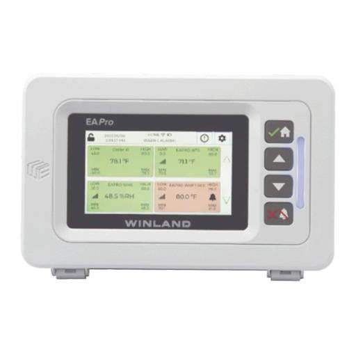[WINLANDELECTRONICS_EAPRO-GTWY] WINLAND ELECTRONICS Monitor IP de temperatura de 34 zonas para condiciones críticas y extremas, soporta 4 cableadas y 30 inalámbricas.