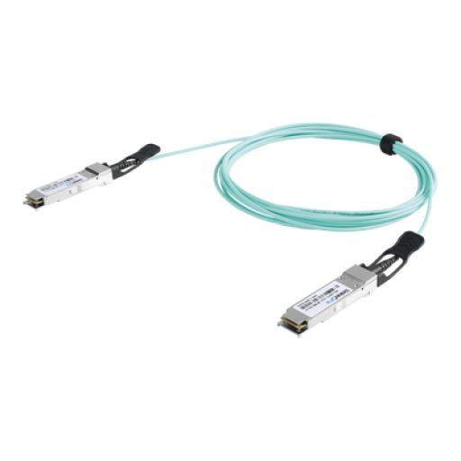 [LINKEDPRO_LP-AOC-40G-1M] Linkedpro Cable AOC QSFP+ de 40 Gbps a 40 Gbps / Cable de fibra óptica Activo / Longitud: 1 metro 