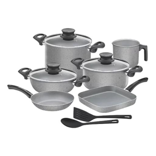 [TRAMONTINA_27899-159] TRAMONTINA BATERÍA DE COCINA 11 PZAS PARIS TRAMONTINA