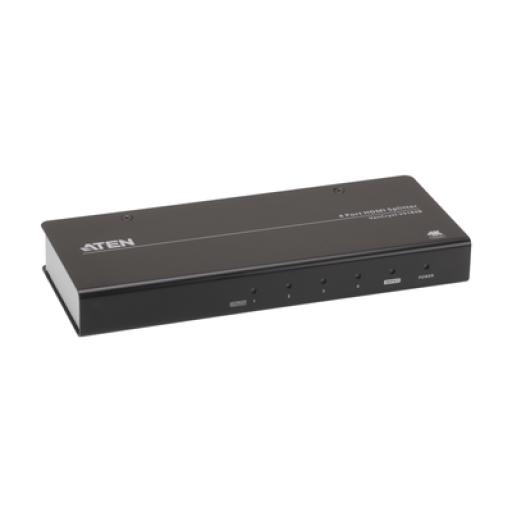 [ATEN_VS184B] ATEN Splitter HDMI | 1 x 4 | True 4K @ 60 Hz | HDCP 2.2 | EDID Expert™ | HDR 4:4:4 | Plug & Play