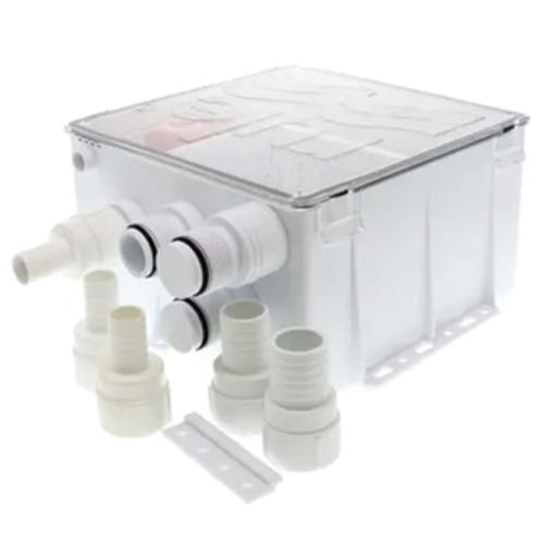 [RULE_98B-24] RULE Sistema de desagüe para duchas con bomba de achique de 800 galones por hora a 24 Volts de corriente directa e interruptor de flotación