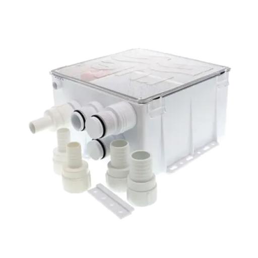 [RULE_98B-24] RULE Sistema de desagüe para duchas con bomba de achique de 800 galones por hora a 24 Volts de corriente directa e interruptor de flotación
