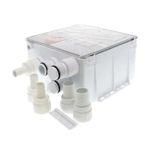 [RULE_98B] RULE Sistema de desagüe para duchas con bomba de achique de 800 galones por hora a 12 Volts de corriente directa e interruptor de flotación