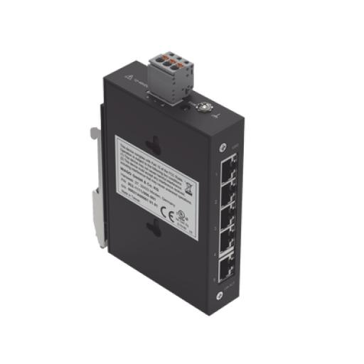 [WAGO_8521111/000001] WAGO INDUSTRIAL ECO SWITCH 5 PUERTOS 1000 BASE-T NEGRO