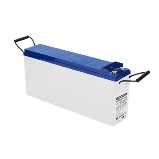 [EPCOM_PL100D12SIDE] Epcom Batería Ciclo Profundo 12V, Terminales Laterales , 100 Ah / AGM-VRLA / Uso en Aplicación Fotovoltaica /Terminales Tipo Tornillo T4