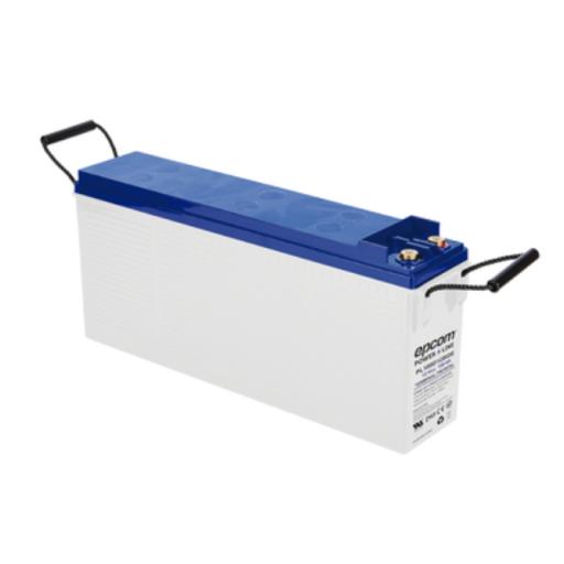 [EPCOM_PL100D12SIDE] Epcom Batería Ciclo Profundo 12V, Terminales Laterales , 100 Ah / AGM-VRLA / Uso en Aplicación Fotovoltaica /Terminales Tipo Tornillo T4
