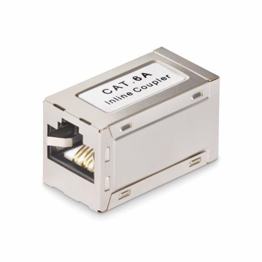 [STARTECH.COM_IN-CAT6A-COUPLER-S1] StarTech.com ACOPLADOR RJ45 BLINDADO CAT6 A HEMBRA A HEMBRA