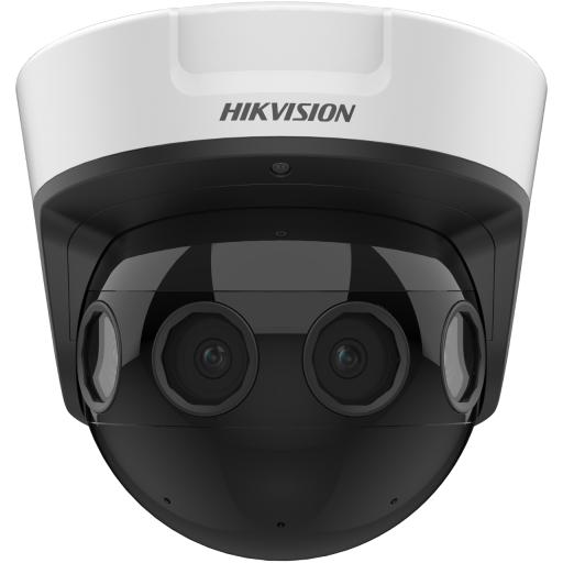 [HIKVISIONDIGITALTECHNOLOGY_DS-2CD6944G0-IHS(C)] Hikvision Digital Technology PanoVu Series / Vista Panorámica 180° / 16 Megapixel en Total / 4 Lentes 2.8 mm (4 Lentes 4 Megapixel) / 20 mts IR / Exterior IP67 / IK10 / 12 Vcc / PoE+ / Micro SD