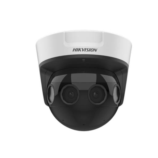 [HIKVISIONDIGITALTECHNOLOGY_DS-2CD6944G0-IHS(C)] Hikvision Digital Technology PanoVu Series / Vista Panorámica 180° / 16 Megapixel en Total / 4 Lentes 2.8 mm (4 Lentes 4 Megapixel) / 20 mts IR / Exterior IP67 / IK10 / 12 Vcc / PoE+ / Micro SD