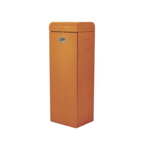 [ACCESSPRO_XBS-5002-RN] AccessPRO Barrera vehicular derecha / Soporta brazo de hasta 5.5 m / Final de carrera ajustable por programación / Movimiento fluido / Diseño elegante color naranja