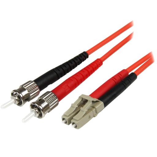 [STARTECH.COM_50FIBLCST1] StarTech.com CABLE 1M PATCH FIBRA DUPLEX MULTIMODO 50/125 LC A ST        .