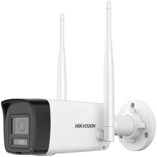 [HIKVISIONDIGITALTECHNOLOGY_DS-2CV1043G2-LIDWF(B)] Hikvision Digital Technology Bala IP 4 Megapixel / Lente 2.8 mm / 30 mts IR / Exterior IP66 / Wi-Fi / WDR 120 dB / H.265 / Micrófono y Bocina Interconstruido / MicroSD