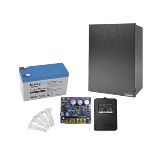 [EPCOM_KIT16B3LK7] Epcom Kit con fuente PLB3 con salida de 12 Vcc a 4 Amper, incluye transformador y batería de 12 V a 7 Amper 
