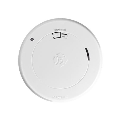 [FIRSTALERT_1046747] First Alert Detector de Humo Autónomo, No Requiere Panel, LED de Escape, Sensor por Ionización, Batería Sellada para 10 años de vida