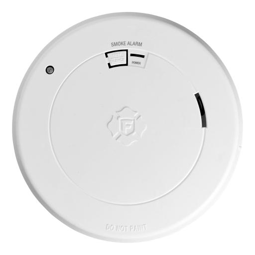 [FIRSTALERT_1046747] First Alert Detector de Humo Autónomo, No Requiere Panel, LED de Escape, Sensor por Ionización, Batería Sellada para 10 años de vida