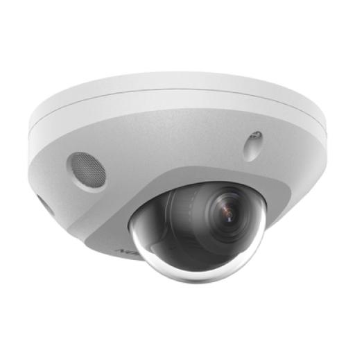 [HIKVISIONDIGITALTECHNOLOGY_DS-2CD2563G2-LIS2U] Hikvision Digital Technology [Dual Light + 2 Micrófonos Integrados] Mini Domo IP 6 Megapixel / Lente 2.8 mm / 30 mts Luz Blanca + 30 mts IR / ACUSENSE / Exterior IP67 / IK8 /  WDR 120 dB / PoE / ONVIF / Micro SD / ACUSEARCH
