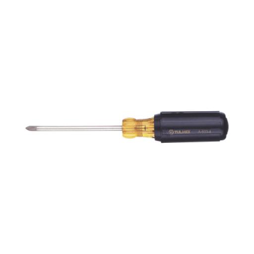 [KLEINTOOLS_603-4] Klein Tools Desarmadores Punta Phillips #2 con Barra Redonda (4" x 8-5/16").