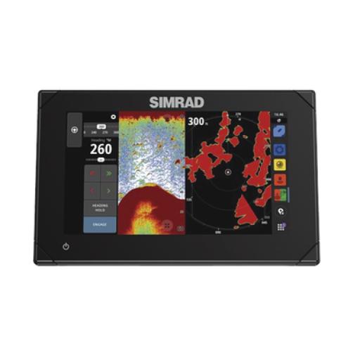 [SIMRAD_000-15215-001] Simrad Pantalla táctil multifunción NSX 3007, cuenta con mapa base global, sonda de 1 kW, antena GPS interna,  conexiones remotas  WiFi y Bluetooth.