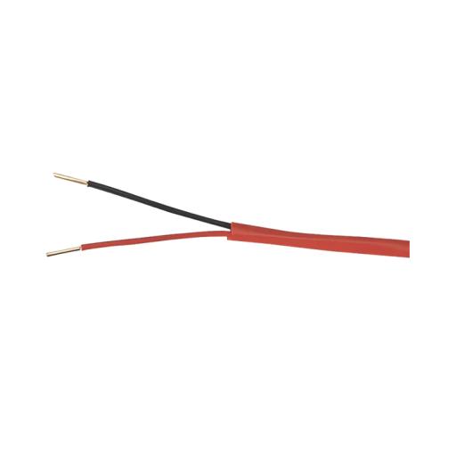 [LINKEDPRO_LP216-FIRE] Linkedpro Alambre de Alarma contra Incendios - Bobina de 305 Metros: 2 x 16 AWG, Rojo, Tipo FPLR, (UL) FT4, Ideal para Sistemas de Detección y Evacuación de Incendios
