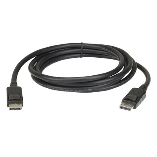 [ATEN_2L7D02DP] ATEN Cable DisplayPort | Longitud 2m | Alta definición | Hasta 8K | HDR Dinámico | 32 canales de audio digital | Pestañas de seguridad con botón de liberación