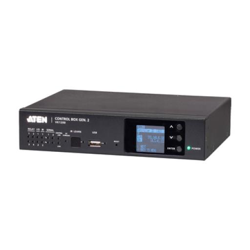 [ATEN_VK1200] ATEN Sistema de control ATEN| Caja de control compacta Gen. 2 | CPU de cuatro núcleos | 2/1 GB de memoria | Monitor LCD | LAN doble y aislada