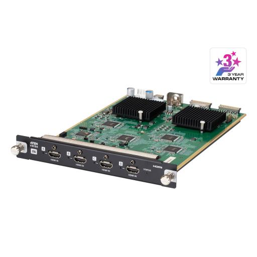 [ATEN_VW784] ATEN Tarjeta de Entrada HDMI 4K | 4 Puertos | HDCP 2.2 | EDID Expert | Seamless Switch | Compatible con VW3620