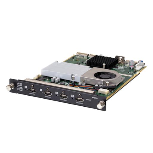 [ATEN_VW884] ATEN Tarjeta de Salida HDMI 4K | 4 Puertos | HDCP 2.2 | EDID Expert | Seamless Switch | Compatible con VW3620