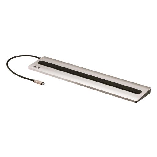 [ATEN_UH3237] ATEN Docking station USB-C multipuerto con power pass-through